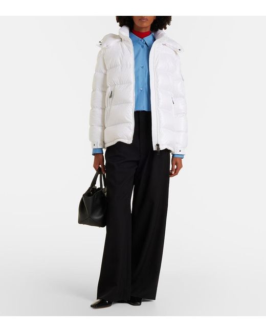 Moncler White Maire Down Jacket