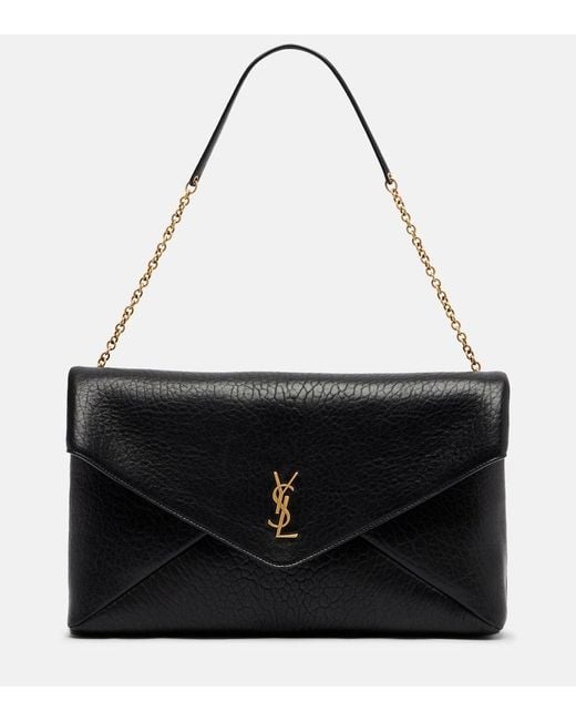 Borsa A Spalla Cassandre Xxl di Saint Laurent in Black