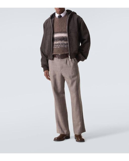 Our Legacy Black Bank Cotton Twill Corduroy Jacket for men