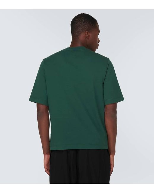 Burberry T-Shirt aus Baumwoll-Jersey in Green für Herren
