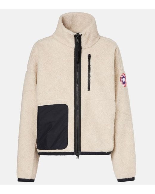 Canada Goose Natural Simcoe Fleece Jacket