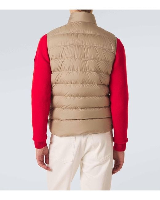 Moncler Natural Treompan Down Vest for men