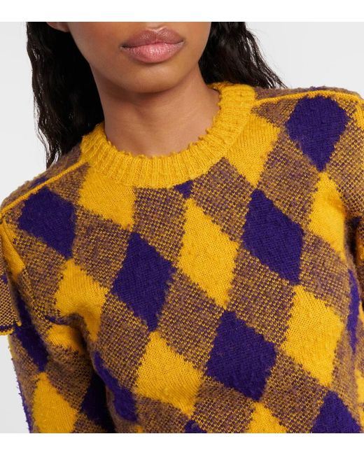 Pullover Argyle di Burberry in Multicolor