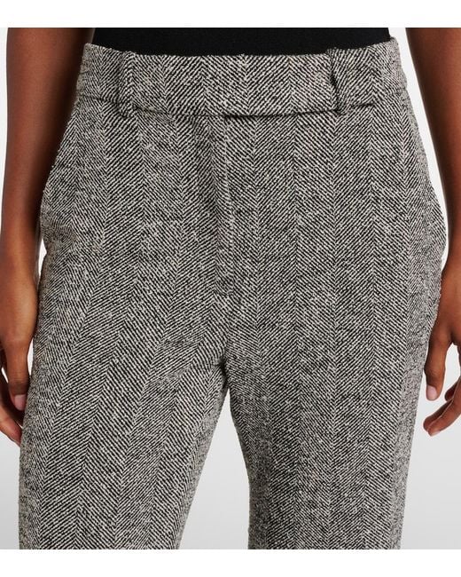 Jonathan Simkhai Gray Jamyson Straight Pants