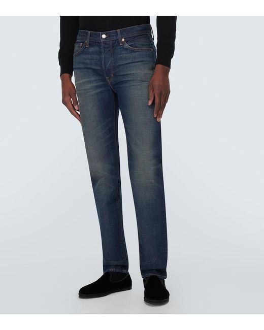 Tom Ford Slim Jeans in Blue für Herren