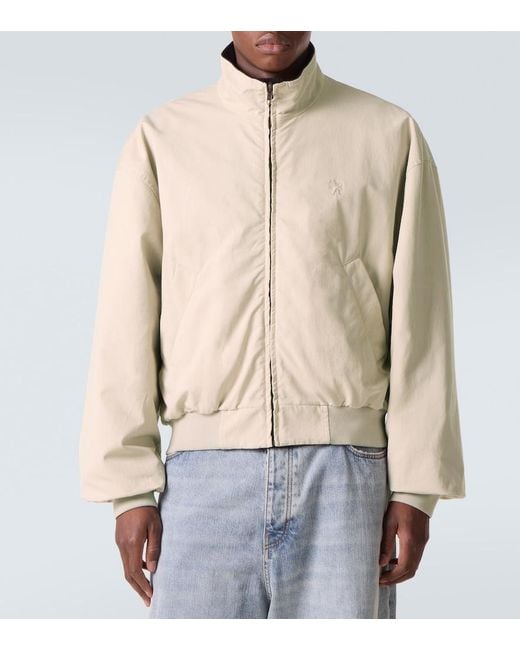 Balenciaga Natural Reversible Cotton-Blend Blouson Jacket for men