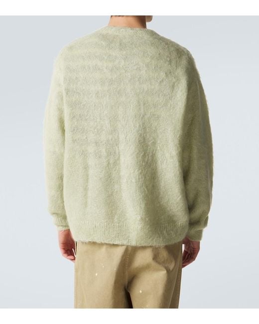 Pullover di Auralee in Natural da Uomo