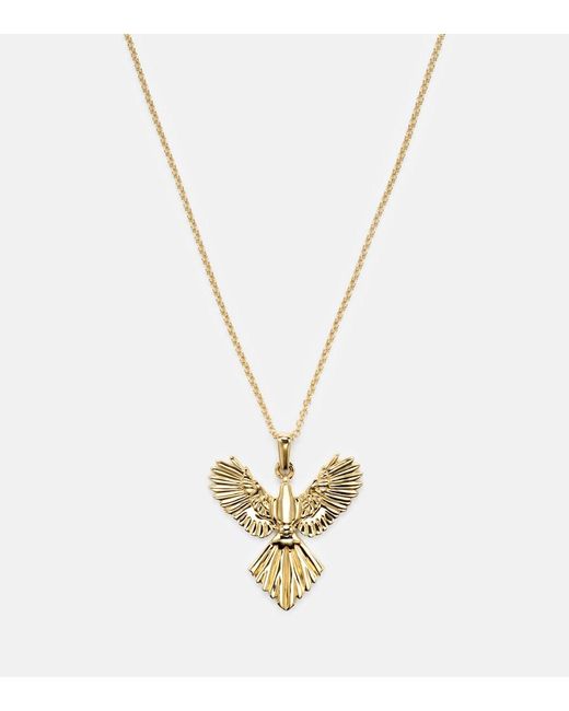 Anita Ko White Phoenix 18Kt Pendant Necklace