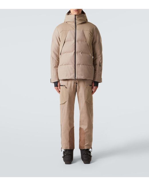 Sease Natural Nordend Wool-Blend Down Ski Jacket for men