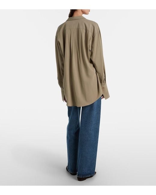 Agolde Blue Low Slung Baggy Mid-Rise Wide-Leg Jeans