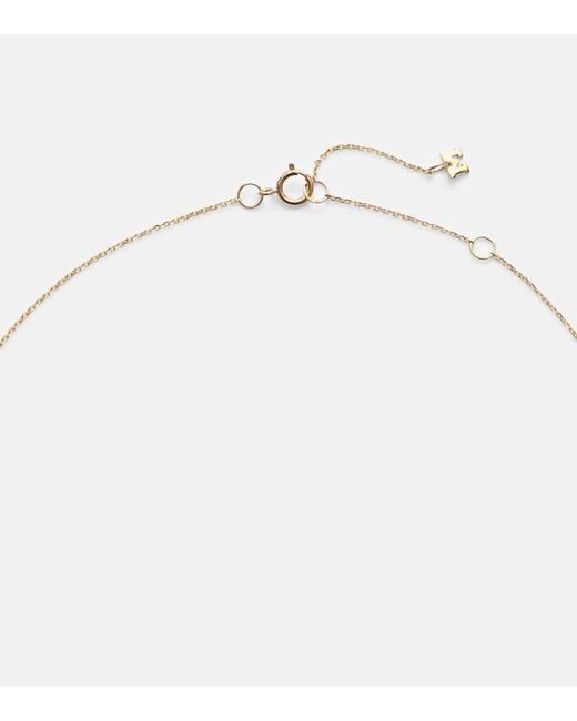 Mateo White 14Kt Pendant Necklace With Pearl And Diamond