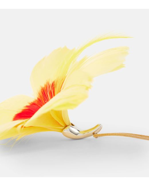 Collier Hibiscus Loewe en coloris White
