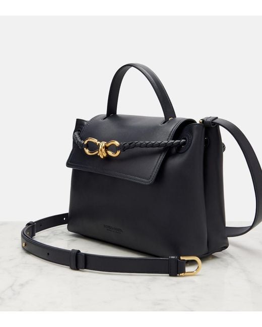 Bottega Veneta Black Tote Bag Ciao Ciao Small Aus Leder
