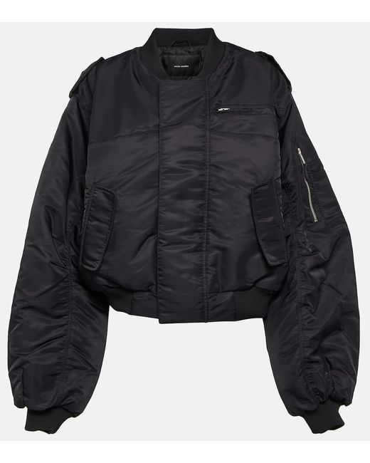 Entire studios Black Bomberjacke A-2