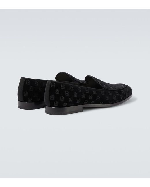 Dolce & Gabbana Black 'Vivaldi' Loafers for men