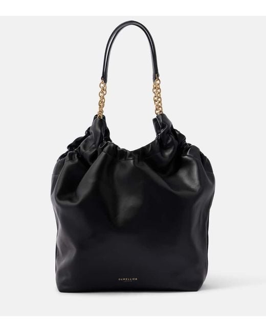 DeMellier London Black Tote Miami Large Aus Leder