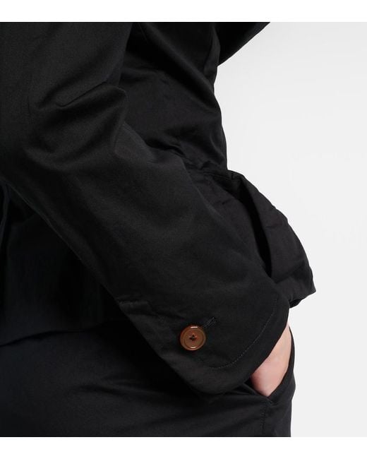Vivienne Westwood Black Cotton-Blend Blazer