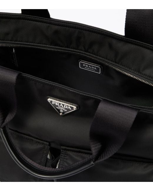Bolso Explore De Re-Nylon Prada de hombre de color Black