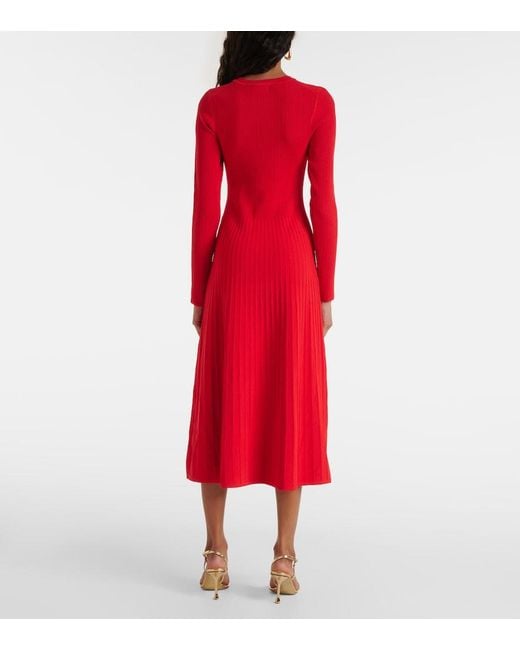 Robe Pull Nami Veronica Beard en coloris Red