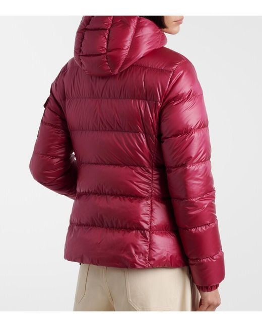 Moncler Red Glesse Down Jacket