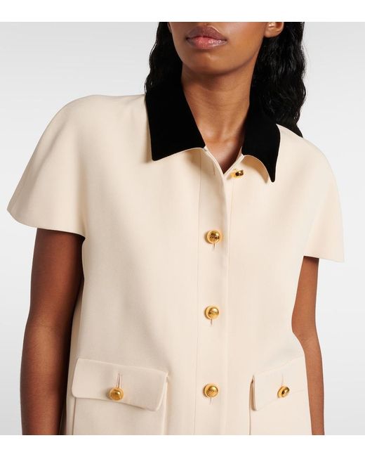 Top Prada en coloris Natural