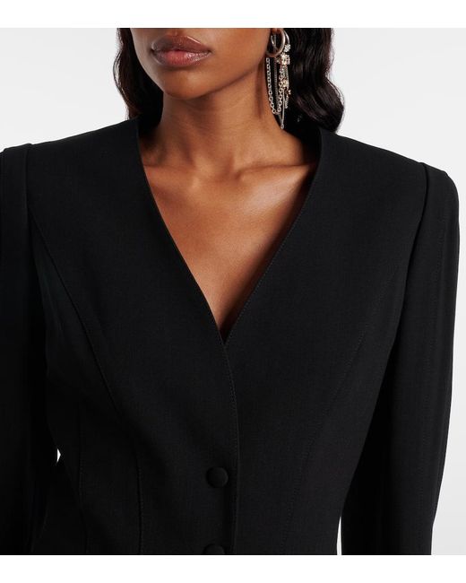 Mugler Black Blazer Re/Edit