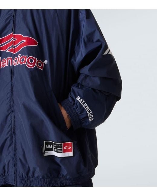Balenciaga Trainingsjacke 3B Sports Icon in Blue für Herren