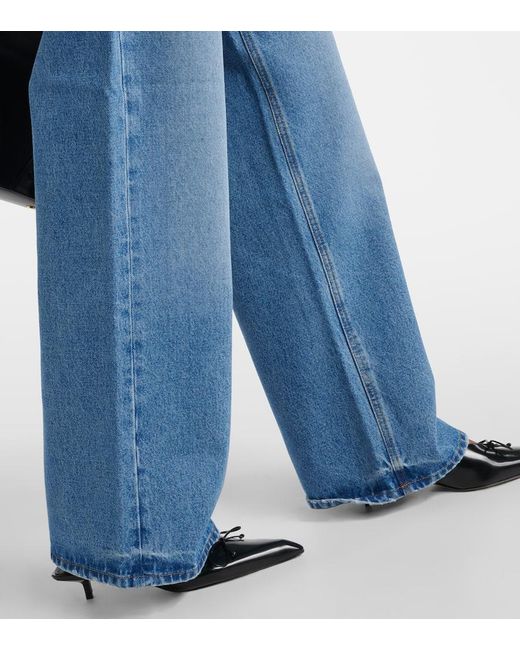 Jacquemus Blue Le De-nimes Large Wide-leg Jeans