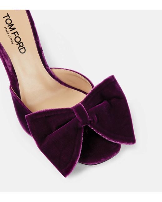 Mules Tom Ford en coloris Purple