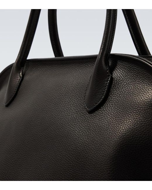 The Row Black Agnes 16 Leather Top-Handle Bag for men