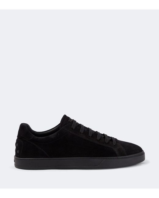 Tod's Black Suede Sneakers for men