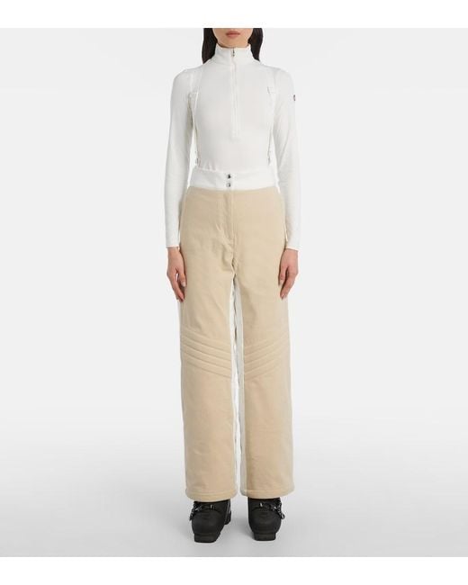 Fusalp White Nolai Ski Pants