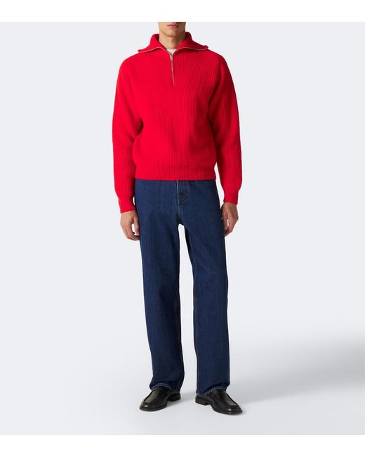 Pullover di Jil Sander in Red da Uomo