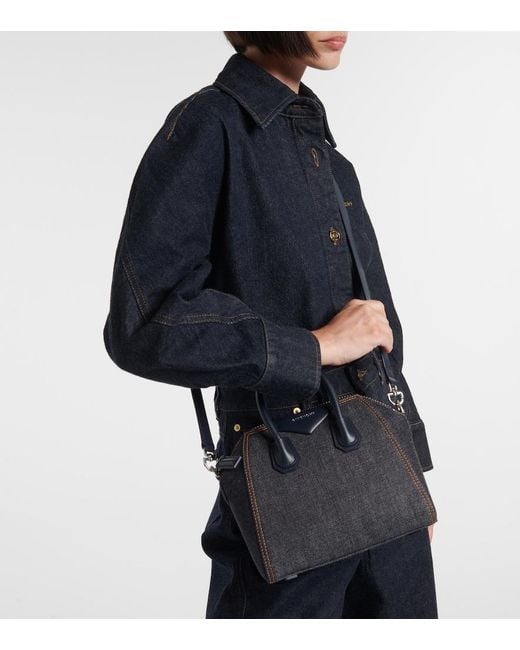 Borsa Antigona Mini di Givenchy in Blue