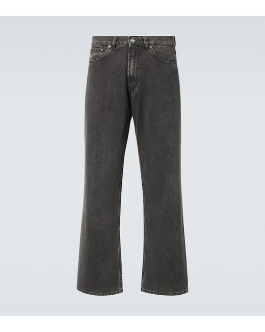 Our Legacy Gray Third Cut Wide-Leg Jeans for men