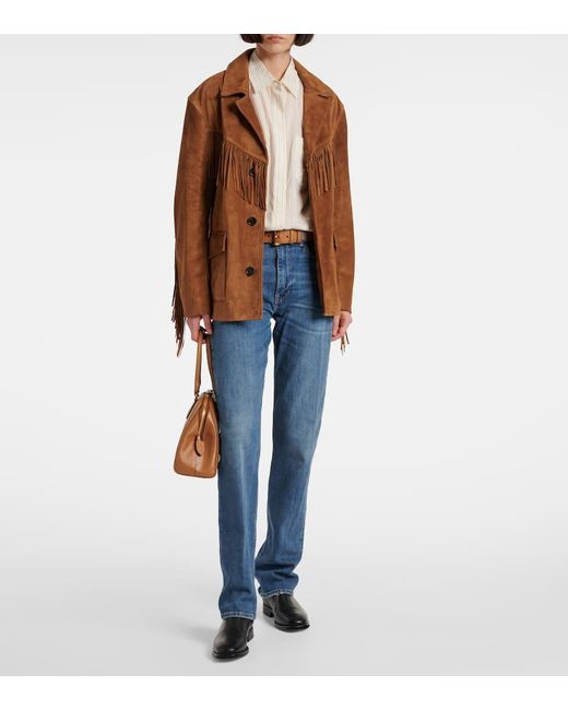 Polo Ralph Lauren Blue Low-Rise Straight Jeans