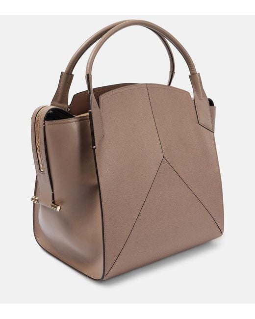Victoria Beckham Brown Tote Victoria Large Aus Leder