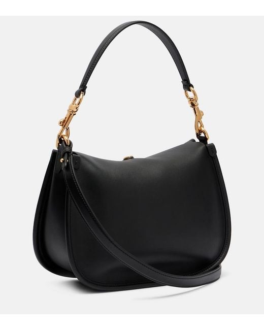 Etro Black Small Leather Tote Bag