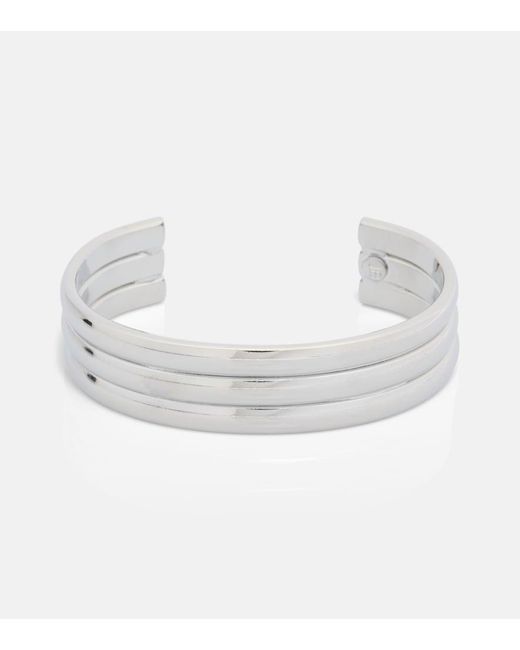 Jennifer Behr White Kallie Cuff Bracelet