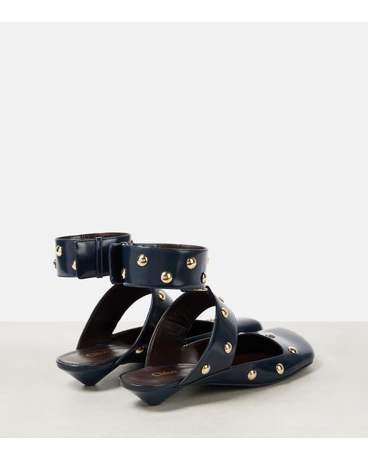 studded square toe sandals