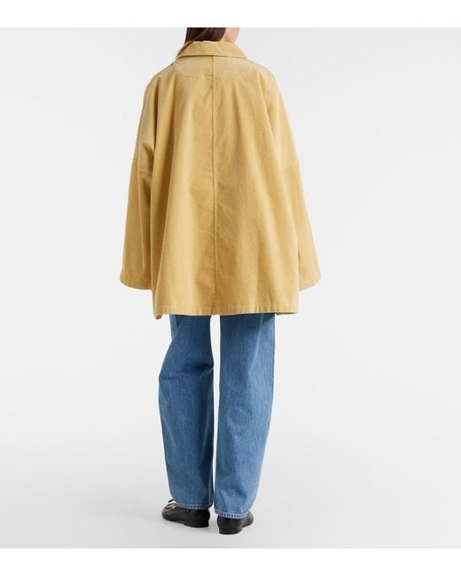SLVRLAKE Denim Blue Ella Barrel-Leg Jeans