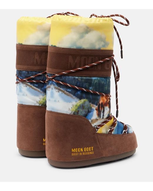 Moon Boot Brown Winter Boots