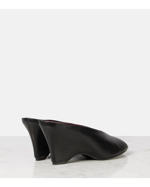 Khaite Brown Mules Cloak 75 Aus Leder