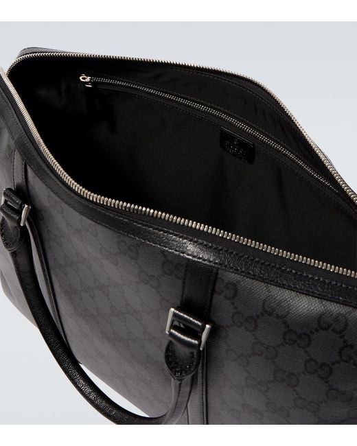 Gucci Black Essence Classic Medium Briefcase for men