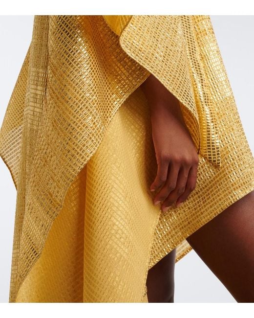 Taller Marmo Yellow Denver Sunrise Fil Coupe Kaftan