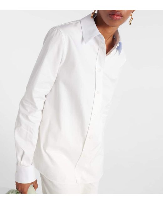 Loewe White Hemd aus Baumwolle