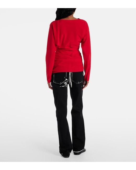 Proenza Schouler Keegan Gathered Top