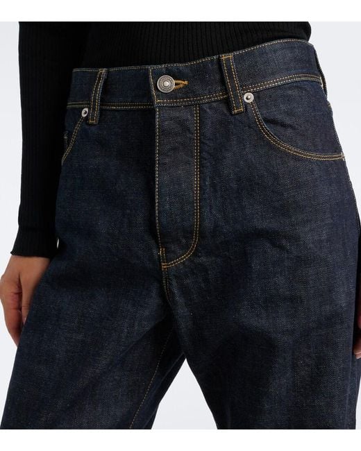 Fendi Blue Straight Jeans