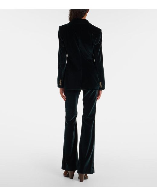 Etro Green Single Button Front Blazer