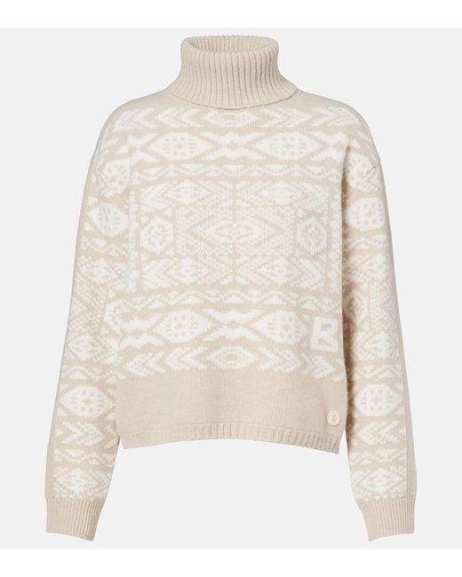 Pull Nadin En Laine Et Coton Melanges Bogner en coloris White